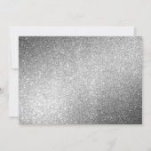 ワンパープルフラワーズ1st誕生日パーティの招待状 招待状 (裏面)