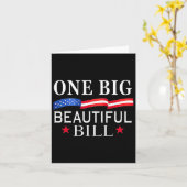 ワンビッグビューティフルビルアンチトランプ カード (黄色い花)