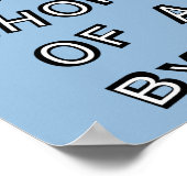 ワンビットショートコンピュータープログラマ ポスター (角)