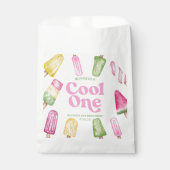 ワンピクールンクレトロポプシクル1st誕生日パーティー フェイバーバッグ (正面)