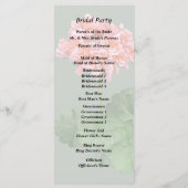 ワンピンクゼラニウム プログラム (裏面)