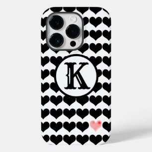 ワンピンクハート(イニシャル) Case-Mate iPhone 14 PROケース