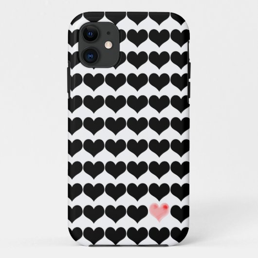 ワンピンクハート Case-Mate iPhoneケース (裏面)
