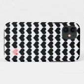 ワンピンクハート Case-Mate iPhoneケース (裏面(横))