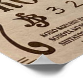 ワンピースぞろ指名手配 ポスター (角)