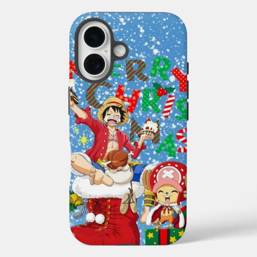 ワンピースのクリスマスフォンケース Case-Mate iPhoneケース (裏面)