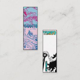 ワンピースのファンのためのヤマト戦士のしおり スキニー名刺