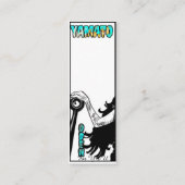 ワンピースのファンのためのヤマト戦士のしおり スキニー名刺 (裏面)