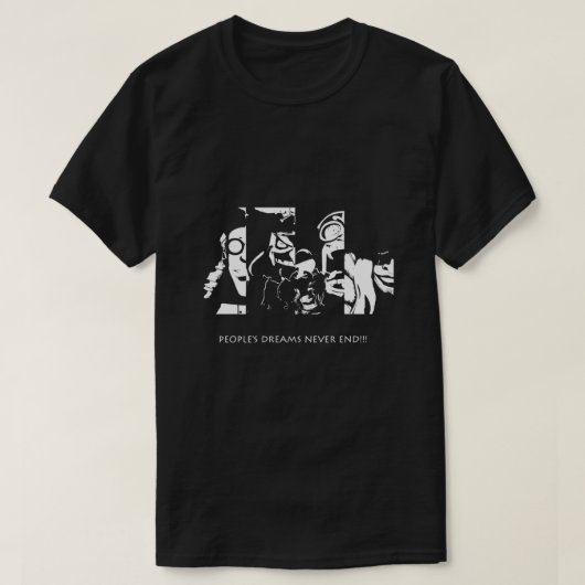 ワンピースの黒ひげ海賊 Tシャツ (デザイン正面)