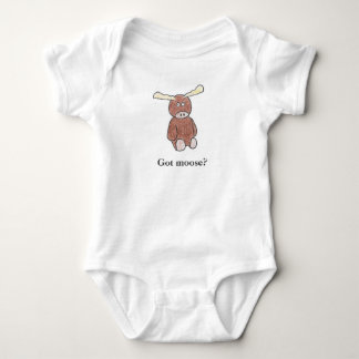 ワンピース得られたアメリカヘラジカのベビー ベビーボディスーツ
