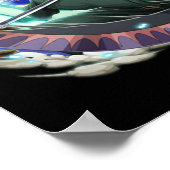 ワンピース怒ローノZoroシャツ ポスター (角)