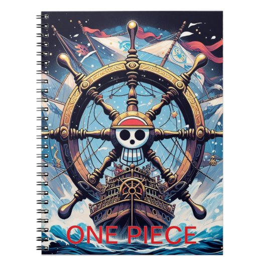ワンピース – テーマ別ノートブック ノートブック (正面)