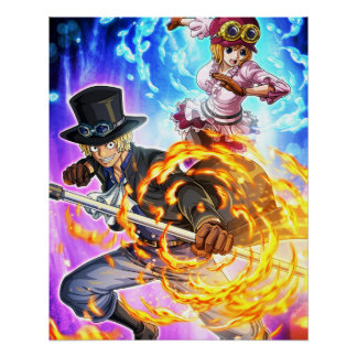 ワンピース、ロー、ルフィ、キッド ポスター