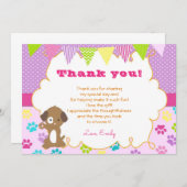 ワンピー·ポルカ·ポーズ·サンキューカード サンキューカード (正面/裏面)