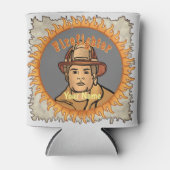 ワンファイアファイターファイアファイアカスタムファイタークーラーボックス 缶クーラー (正面)