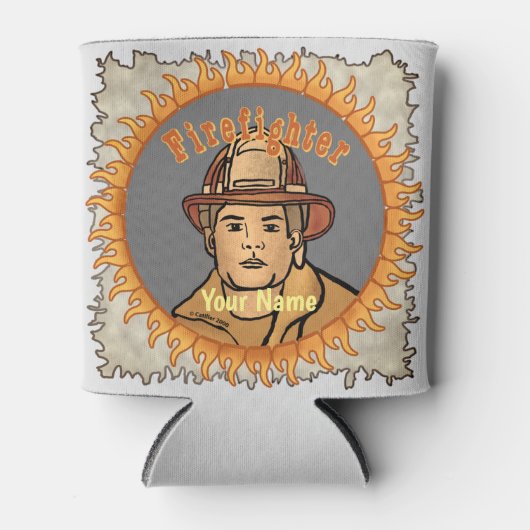 ワンファイアファイターファイアファイアカスタムファイタークーラーボックス 缶クーラー (正面)