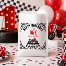 ワンファストレース モーターサイクル ボーイ 1歳の誕生日パーティー