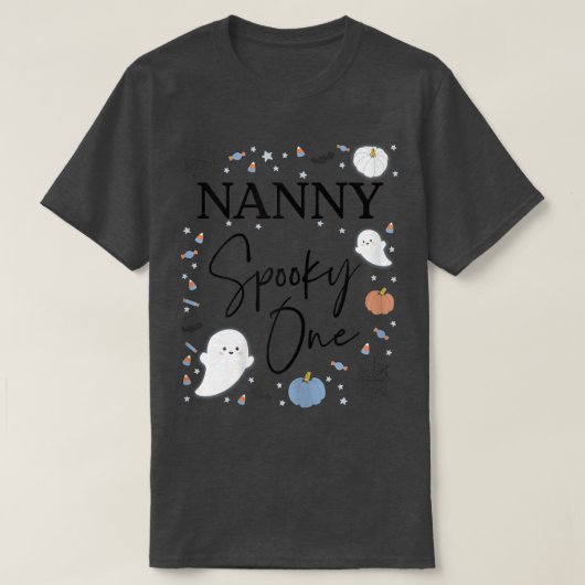 ワンファースト不気味誕生日ボーイの女性ナニー Tシャツ (デザイン正面)