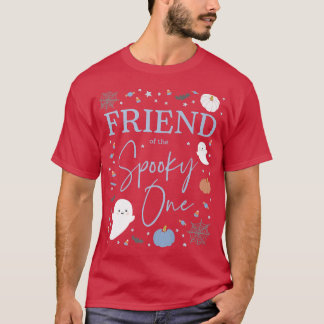 ワンファースト不気味誕生日少年の友だち1Ha Tシャツ