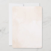 ワンファースト誕生日カボチャ 招待状 (裏面)