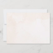 ワンファースト誕生日カボチャ 招待状 (裏面)