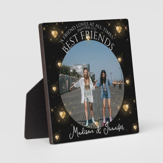 ワンフォトフレンドシップバイブル最高のバースフレンズGlam フォトプラーク (正面)
