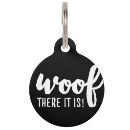 ワンフ！そこにある - K9 引用 有名な犬の引用 サス ペット　ネームタグ