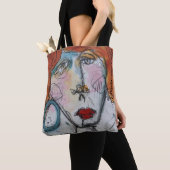 ワンブルーイヤートバッグ トートバッグ (クローズアップ)