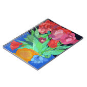 ワンブルーチューリップ ノートブック (左側)