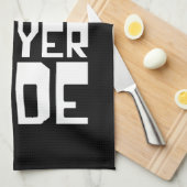 ワンプレイヤーモード キッチンタオル (四つ折り)