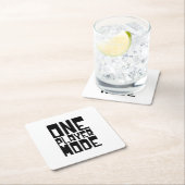 ワンプレイヤーモード スクエアペーパーコースター (インサイチュ)