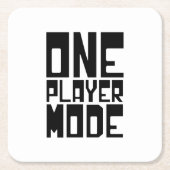 ワンプレイヤーモード スクエアペーパーコースター (正面)