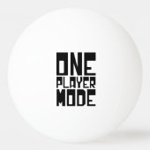 ワンプレイヤーモード 卓球ボール (裏面)