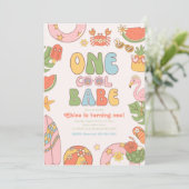 ワンベークールファースト誕生日パーティーへの招待 招待状 (スタンド正面)