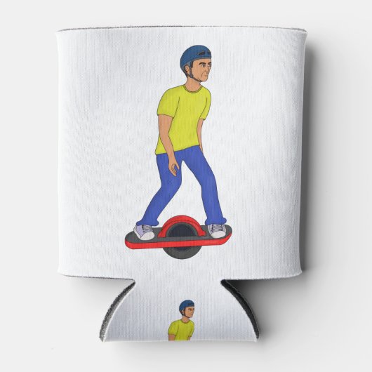 ワンホイーリング男 缶クーラー (正面)