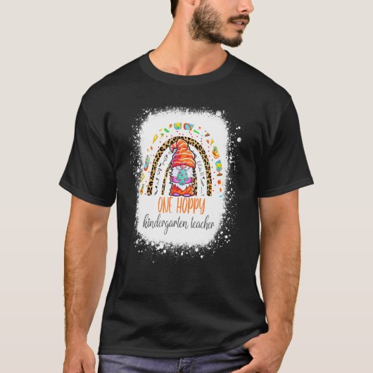ワンホッピー幼稚園先生ヒョウ Tシャツ (正面)