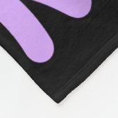 ワンホッピーIcuナースレトログルーヴィーハッピーイースターバン フリースブランケット (角)