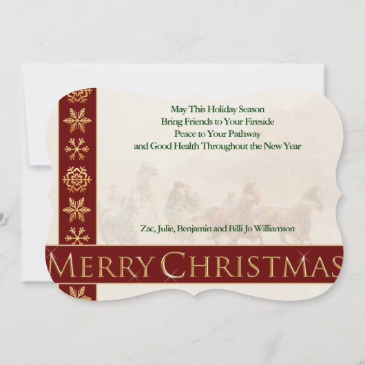 ワンホースオープンソレースヴィンテージファンシーカット シーズンカード (裏面)