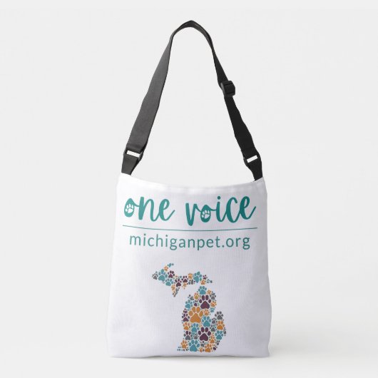 ワンボイスクロスボディまたはショルダーバッグ クロスボディバッグ (正面)