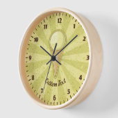 ワンボールアイスクリームコーン大型クロック 壁時計 (傾斜)