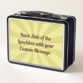 ワンボールアイスクリームコーン金属ランチボックス メタルランチボックス (裏面)