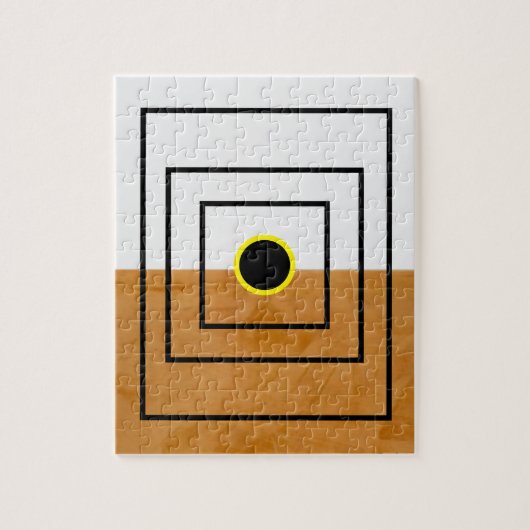 ワンポイントパースペクティブ抽象芸術アート ジグソーパズル (縦)