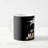 ワンママ コーヒーマグカップ (正面左)