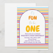 ワンマン楽しい 招待状 (正面/裏面)