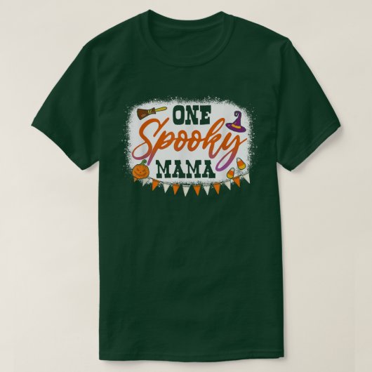 ワンマ不気味マハロウィーンブリーチ Tシャツ (デザイン正面)