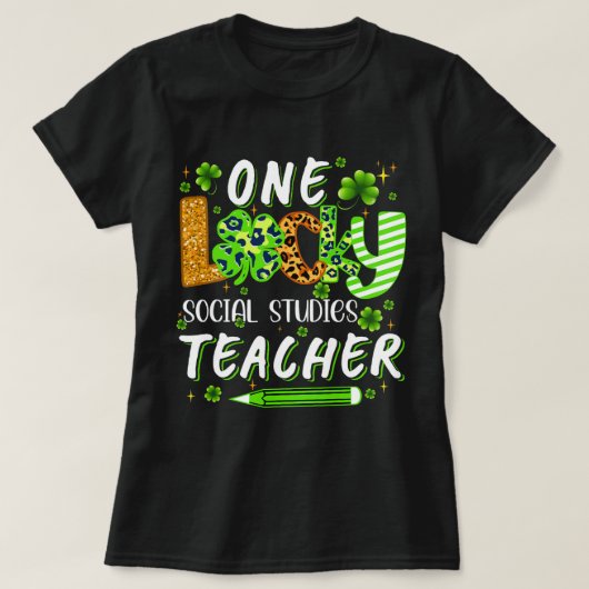 ワンメリーコーア先生おもしろい格言クリスマスチョー Tシャツ (デザイン正面)