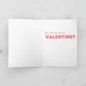 ワンメロンのバレンタインデー カード (内部)