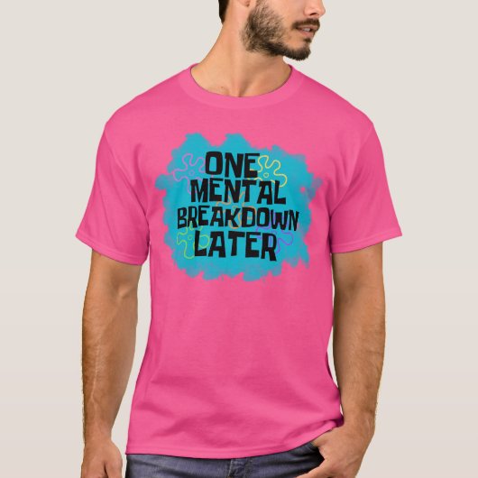 ワンメンティB L8R Tシャツ (正面)