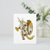 ワンユニコーンのバンド葉書 ポストカード (スタンド正面)