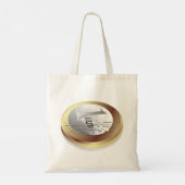 ワンユーロコイントートバッグ トートバッグ (裏面)